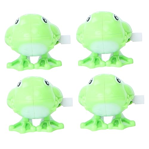 WOONEKY 4 Stück Aufziehspielzeug Springende Cartoon Frosch Spielzeuge für Witzige Dekoration für Geburtstagsgeschenke und Partys WOONEKY 4 Stück Aufziehspielzeug Springende Cartoon Frosch Spielzeuge für Witzige Dekoration für Geburtstagsgeschenke und Partys von WOONEKY