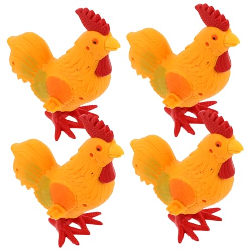 WOONEKY 4 Stück Aufziehspielzeug Springendes Huhn für Kleinkinder Tierische Lernspielzeuge für Partys und Fördert Kreativität und Feinmotorik WOONEKY 4 Stück Aufziehspielzeug Springendes Huhn für Kleinkinder Tierische Lernspielzeuge für Partys und Fördert Kreativität und Feinmotorik von WOONEKY