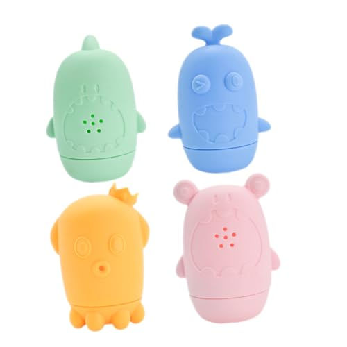 WOONEKY Silicone Badewannenspielzeug Badewannenspielzeug Für Kleinkinder Lustige Spritzende Tierfiguren Für Das Von Babys Und Kleinkindern Ideales Wasserspielzeug Für Die Badewanne Und Den WOONEKY Silicone Badewannenspielzeug Badewannenspielzeug Für Kleinkinder Lustige Spritzende Tierfiguren Für Das Von Babys Und Kleinkindern Ideales Wasserspielzeug Für Die Badewanne Und Den von WOONEKY