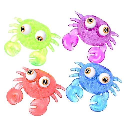 WOONEKY 4 Stück Ball Release Krabbe, Kompaktes Stress Spielzeug, Quetschspielzeug, Stress Beruhigungsspielzeug, Entzückendes Druckspielzeug, Verschleißfestes Stress Spielzeug, Haushalts WOONEKY 4 Stück Ball Release Krabbe, Kompaktes Stress Spielzeug, Quetschspielzeug, Stress Beruhigungsspielzeug, Entzückendes Druckspielzeug, Verschleißfestes Stress Spielzeug, Haushalts von WOONEKY