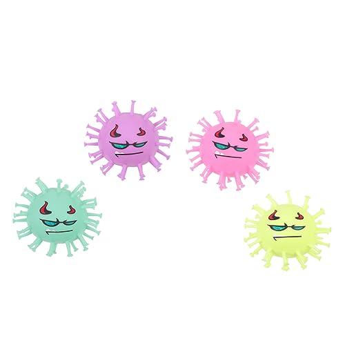 WOONEKY 4 Stück Decompression Toy Bunte Stretch Spielzeuge für Stressabbau Stress Relief für Erwachsene Fördert die Mentale Gesundheit und Elastizität von WOONEKY