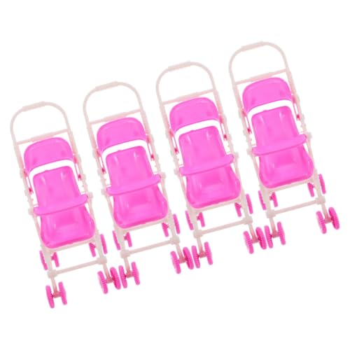 WOONEKY 4 Stück Kinderwagen Puppenwagen Teiliges für Faltbarem Rahmen und Verdeck Lebensechter Kinderwagen für Mädchen und Jungen Fördert Fantasie und Motorische Fähigkeiten WOONEKY 4 Stück Kinderwagen Puppenwagen Teiliges für Faltbarem Rahmen und Verdeck Lebensechter Kinderwagen für Mädchen und Jungen Fördert Fantasie und Motorische Fähigkeiten von WOONEKY