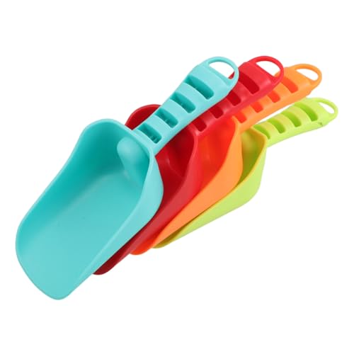 WOONEKY 4 Stück Plastikspaten für Strand und Sandkastenaktivitäten Leicht und Tragbar für Spielspaß im Freien und Unterwegs WOONEKY 4 Stück Plastikspaten für Strand und Sandkastenaktivitäten Leicht und Tragbar für Spielspaß im Freien und Unterwegs von WOONEKY