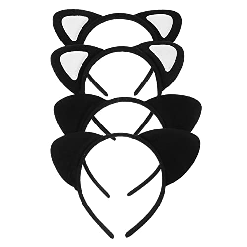 WOONEKY 4 Stück Teiliges Katzenohren Haarband für Partys und Kostüme Kreative Haarschmuckaccessoires für Halloween Geburtstagsfeiern und Cosplay aus Bequemen Materialien Gefertigt WOONEKY 4 Stück Teiliges Katzenohren Haarband für Partys und Kostüme Kreative Haarschmuckaccessoires für Halloween Geburtstagsfeiern und Cosplay aus Bequemen Materialien Gefertigt von WOONEKY