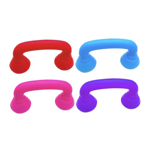 WOONEKY 4 Stück Teiliges Kindertelefon Spielzeugset für Sprachtherapie und Leseübungen Anpassbare Lautstärke Sicheres Design für Unterricht Sprachentwicklung WOONEKY 4 Stück Teiliges Kindertelefon Spielzeugset für Sprachtherapie und Leseübungen Anpassbare Lautstärke Sicheres Design für Unterricht Sprachentwicklung von WOONEKY