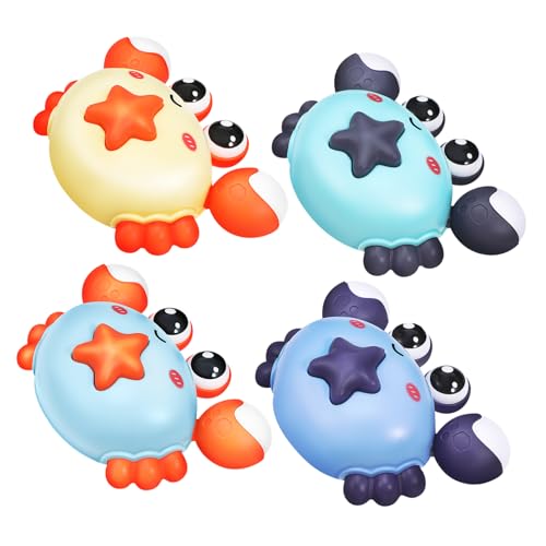 WOONEKY 4stücke Krabben-babyspielzeug Bewegliche Krabbe Mit Druck-schiebe-Funktion Zappelspielzeug Trägheitsspielzeug Ohne Batterien Tierauto Für Junge Mädchen Partygeschenk Mit WOONEKY 4stücke Krabben-babyspielzeug Bewegliche Krabbe Mit Druck-schiebe-Funktion Zappelspielzeug Trägheitsspielzeug Ohne Batterien Tierauto Für Junge Mädchen Partygeschenk Mit von WOONEKY