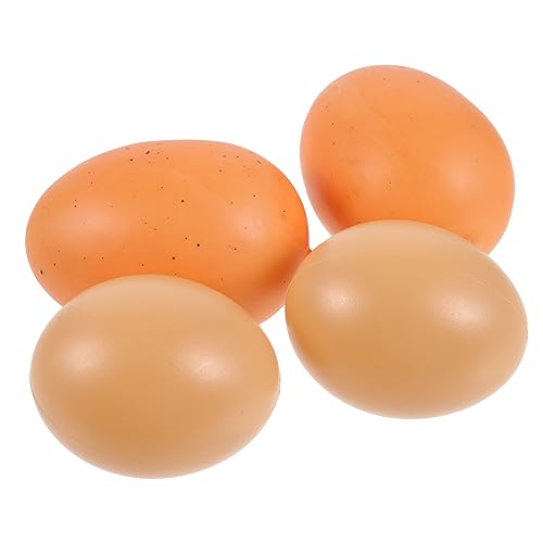 WOONEKY 4 Stück Teiliges Künstliche Schaumeier Realistische Kleine Dekoeier aus Täuschend Echte Hühner Eiersimulation zum Bemalen und Osterdekoration Vielseitig Einsetzbar für Tisch WOONEKY 4 Stück Teiliges Künstliche Schaumeier Realistische Kleine Dekoeier aus Täuschend Echte Hühner Eiersimulation zum Bemalen und Osterdekoration Vielseitig Einsetzbar für Tisch von WOONEKY