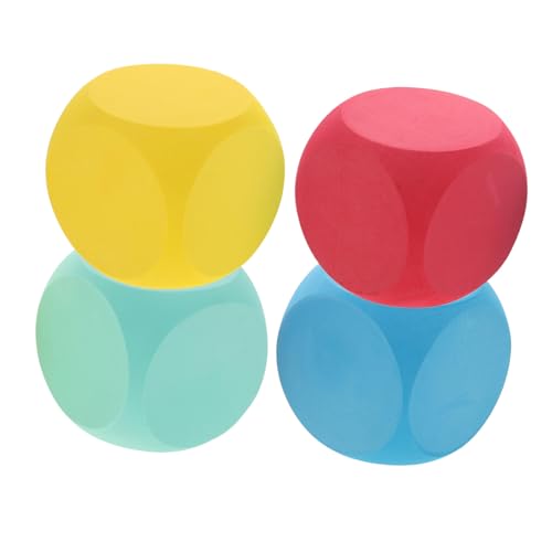 WOONEKY 4 Stück Teiliges Leichte DIY Würfel für Kreative Malwürfel für Partydekoration Buntes Bastelzubehör für Kindergeburtstag und Spielspaß WOONEKY 4 Stück Teiliges Leichte DIY Würfel für Kreative Malwürfel für Partydekoration Buntes Bastelzubehör für Kindergeburtstag und Spielspaß von WOONEKY