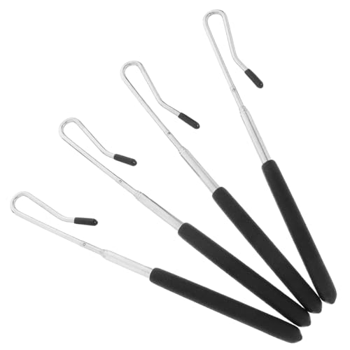 WOONEKY 4 Stück Teiliges Metall Handpuppen Steuerungsstäbe Vielseitige Armsteuerung für Halbkörper Puppen Nahtlose Kontrolle für Professionelle und Anfänger Puppenspieler von WOONEKY