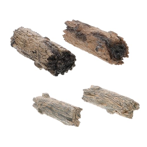 WOONEKY 4 Stück Teiliges Mini Baumstumpf Modellset aus Harz Realistische Miniatur Baumstumpf Figuren für Mikrolandschaft Sandtisch Deko Vielseitig als Garten und DIY Dekoration Kreative WOONEKY 4 Stück Teiliges Mini Baumstumpf Modellset aus Harz Realistische Miniatur Baumstumpf Figuren für Mikrolandschaft Sandtisch Deko Vielseitig als Garten und DIY Dekoration Kreative von WOONEKY