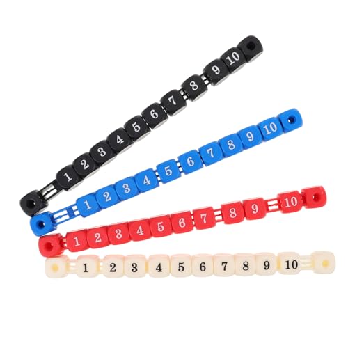 WOONEKY 4 Stück Teiliges Tischfußball zählerset aus Robustem Kunststoff Tragbarer und Präziser Foosball Score Keeper Kompakt für Heim Partyspiele Geeignet für Tischfußball Zubehör und WOONEKY 4 Stück Teiliges Tischfußball zählerset aus Robustem Kunststoff Tragbarer und Präziser Foosball Score Keeper Kompakt für Heim Partyspiele Geeignet für Tischfußball Zubehör und von WOONEKY