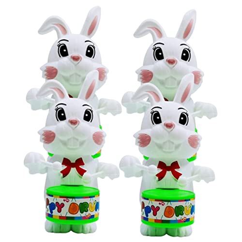 WOONEKY 4 Stück Teiliges Wind Up Hasenspielzeug für Batterielose Aufziehspielzeuge mit Niedlichen Cartoon Motiven Fördert Hand Auge Koordination und Krabbelentwicklung Zufällige Farbe WOONEKY 4 Stück Teiliges Wind Up Hasenspielzeug für Batterielose Aufziehspielzeuge mit Niedlichen Cartoon Motiven Fördert Hand Auge Koordination und Krabbelentwicklung Zufällige Farbe von WOONEKY