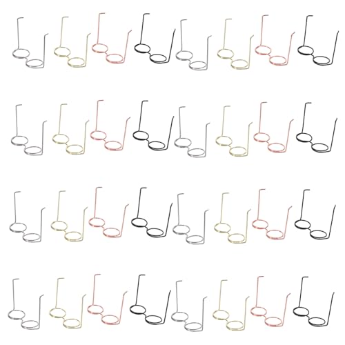 WOONEKY 40 Stück Miniaturisierte Brillen für Puppen aus Metallrahmen Roségold für DIY Bastelprojekte und Puppenhausdekoration Leichte und Robuste Gestaltung WOONEKY 40 Stück Miniaturisierte Brillen für Puppen aus Metallrahmen Roségold für DIY Bastelprojekte und Puppenhausdekoration Leichte und Robuste Gestaltung von WOONEKY
