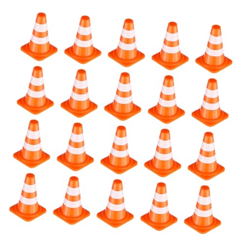 WOONEKY 40 Stück Teiliges Set Verkehrszeichen und Verkehrshütchen Pädagogisches für Verkehrserziehung Kreative Rollenspiele und Straßenszenarien für Drinnen und Draußen WOONEKY 40 Stück Teiliges Set Verkehrszeichen und Verkehrshütchen Pädagogisches für Verkehrserziehung Kreative Rollenspiele und Straßenszenarien für Drinnen und Draußen von WOONEKY