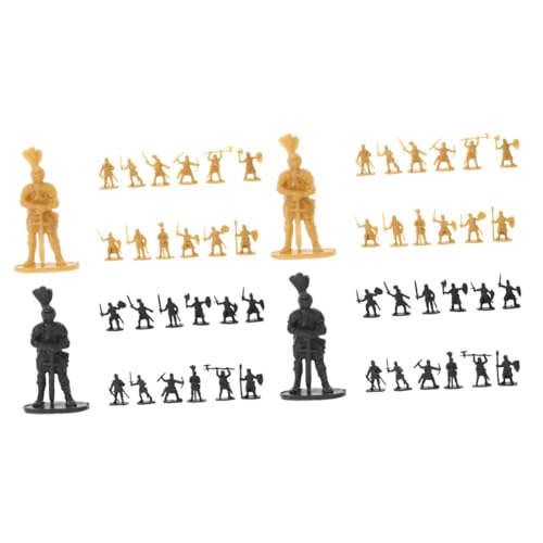 WOONEKY 400 Stück Soldatenmodelle, Spielzeug, Personenfiguren, Mikrofiguren, Kleine Menschen, Basteln, Minifiguren, Sandkasten, Soldatenmodelle, Miniatur Soldatenfiguren, Mini Soldaten von WOONEKY