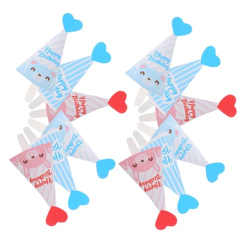 WOONEKY 45 Stück Teiliges Cake Decoration Mini Papier Hüte Cupcake Topper Shower Zubehör Geburtstagsfeier Party Supplies Blau Gestreift Einfach zu Verwenden Stabil Kreativ WOONEKY 45 Stück Teiliges Cake Decoration Mini Papier Hüte Cupcake Topper Shower Zubehör Geburtstagsfeier Party Supplies Blau Gestreift Einfach zu Verwenden Stabil Kreativ von WOONEKY