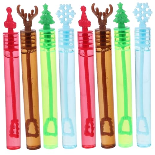 WOONEKY 48 Stück Teiliges Bunte Seifenblasenstäbe Tragbar und Sicher Lustiges für Party Hochzeit Weihnachten und Outdoor Gemischte Formen Langlebige Seifenblasenmacher für Erwachsene WOONEKY 48 Stück Teiliges Bunte Seifenblasenstäbe Tragbar und Sicher Lustiges für Party Hochzeit Weihnachten und Outdoor Gemischte Formen Langlebige Seifenblasenmacher für Erwachsene von WOONEKY