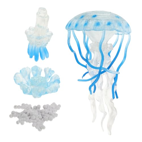 WOONEKY 4Stücke Quallen Lebenszyklusspielzeug für Realistische Ozeantierfiguren Kognitiven Entwicklung und Aquariumdekoration aus Kindersicheren Materialien Gefertigt WOONEKY 4Stücke Quallen Lebenszyklusspielzeug für Realistische Ozeantierfiguren Kognitiven Entwicklung und Aquariumdekoration aus Kindersicheren Materialien Gefertigt von WOONEKY