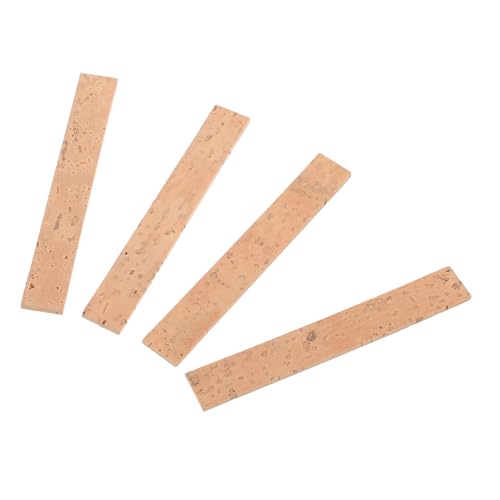 WOONEKY 4er-Pack Klarinettenhalskorken Ersatz Für Saxophon Trompete Altsaxophon Tenorsaxophon Stabile Korkpolster Zur Instrumentenreparatur WOONEKY 4er-Pack Klarinettenhalskorken Ersatz Für Saxophon Trompete Altsaxophon Tenorsaxophon Stabile Korkpolster Zur Instrumentenreparatur von WOONEKY