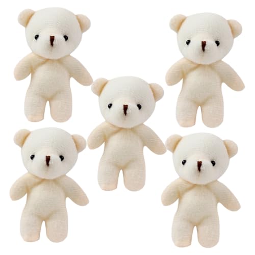 WOONEKY 5 Stück Kleiner Anhänger Mini Plüschtiere für Schlüsselbund und Taschen Süße DIY Deko für Geburtstage und Feste Weiche Stofftiere für Kreative Projekte WOONEKY 5 Stück Kleiner Anhänger Mini Plüschtiere für Schlüsselbund und Taschen Süße DIY Deko für Geburtstage und Feste Weiche Stofftiere für Kreative Projekte von WOONEKY