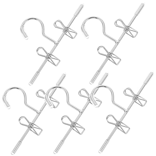 WOONEKY 5 Stück Puppenkleidungsaufbewahrung, Hosenclip, Puppenbügel Für Kleidung, Schmuck, Kleiderschrank, Mini Kleiderbügel, Puppenkleiderbügel, Puppenständer, Kleiderbügel, WOONEKY 5 Stück Puppenkleidungsaufbewahrung, Hosenclip, Puppenbügel Für Kleidung, Schmuck, Kleiderschrank, Mini Kleiderbügel, Puppenkleiderbügel, Puppenständer, Kleiderbügel, von WOONEKY