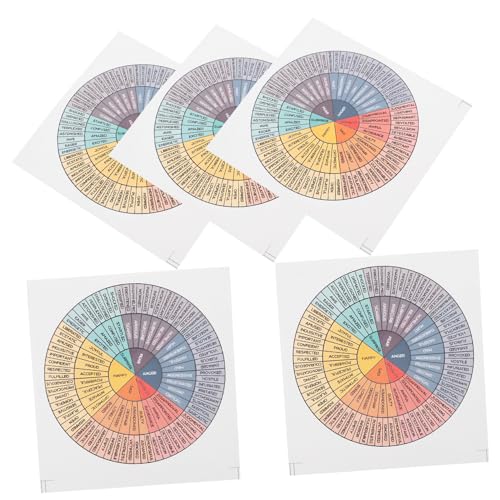 WOONEKY 5 Stück Selbstklebende Gefühl Rad Aufkleber Bunte Emotion Sticker für Laptop Smartphone Notizbuch Stabile Haftung Rückstandsfrei Dekorativ als WOONEKY 5 Stück Selbstklebende Gefühl Rad Aufkleber Bunte Emotion Sticker für Laptop Smartphone Notizbuch Stabile Haftung Rückstandsfrei Dekorativ als von WOONEKY