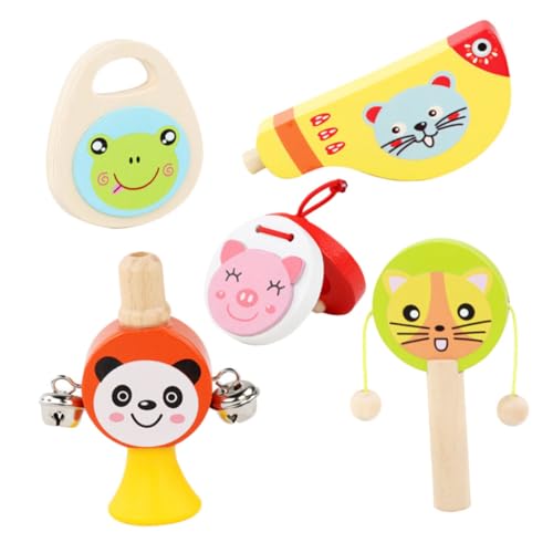WOONEKY 5 Stück Teiliges Holz Musikinstrument Spielset für Pädagogisch Fördert Motorik und Rhythmusgefühl Sicher Verarbeitet Vielfältige Auswahl für Musikalische Früherziehung WOONEKY 5 Stück Teiliges Holz Musikinstrument Spielset für Pädagogisch Fördert Motorik und Rhythmusgefühl Sicher Verarbeitet Vielfältige Auswahl für Musikalische Früherziehung von WOONEKY