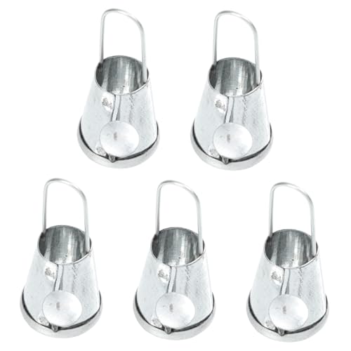 WOONEKY 5 Stück Teiliges Mini Gießkanne für Miniaturgärten Dekorative Accessoires für Puppenhäuser Einzigartige Landschaftsornamente für Garten und Hausdekoration WOONEKY 5 Stück Teiliges Mini Gießkanne für Miniaturgärten Dekorative Accessoires für Puppenhäuser Einzigartige Landschaftsornamente für Garten und Hausdekoration von WOONEKY