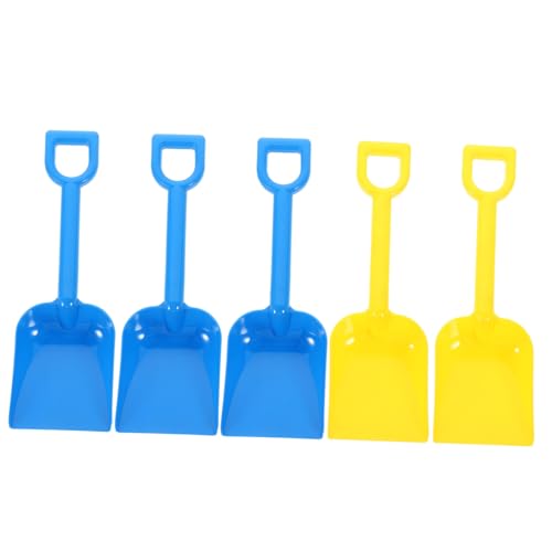 WOONEKY 5 Stück Teiliges Sandspielzeug Robuste Schaufeln für Strand und Sandkasten Leicht und Farbenfroh für Kleine Sandburgenbauer Zufällige Farbe WOONEKY 5 Stück Teiliges Sandspielzeug Robuste Schaufeln für Strand und Sandkasten Leicht und Farbenfroh für Kleine Sandburgenbauer Zufällige Farbe von WOONEKY