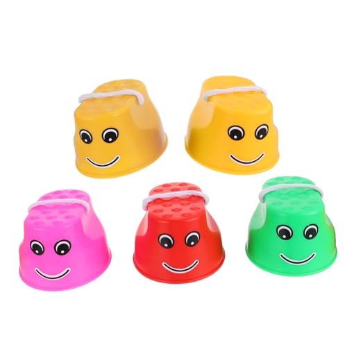 WOONEKY 5 Stück Teiliges Stelzen Dickem Balancierende Stelzenschuhe für Eltern Junge Mädchen interaktion Fördert Gleichgewicht Koordination und Motorische Fähigkeiten Sicheres Outdoor WOONEKY 5 Stück Teiliges Stelzen Dickem Balancierende Stelzenschuhe für Eltern Junge Mädchen interaktion Fördert Gleichgewicht Koordination und Motorische Fähigkeiten Sicheres Outdoor von WOONEKY