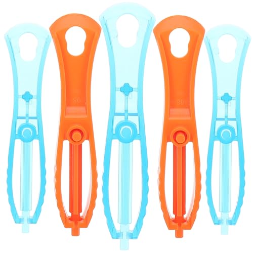 WOONEKY 5 Stück Teiliges Trennwerkzeug Multifunktionaler Leicht und Robust Kompatibel mit Klemmbausteinen zum Einfachen Lösen und Zerlegen von Bausteinen Zufällige Farbe Zufällige Farbe von WOONEKY