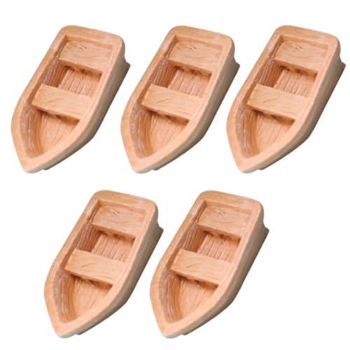 WOONEKY 5 Stücke Puppenhaus Boot Modell Praktische Simulation Segeln Harz Handwerk WOONEKY 5 Stücke Puppenhaus Boot Modell Praktische Simulation Segeln Harz Handwerk von WOONEKY