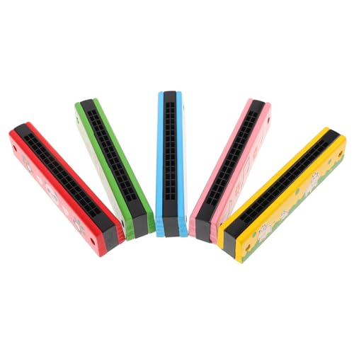 WOONEKY 5-teiliges Party-geschenkset Für Kinder Mit Mundharmonika: Cartoon-holzmundharmonika Mit 16 Löchern – Musikinstrument-spielzeug Für Geburtstagsfeiern, Geschenktüten WOONEKY 5-teiliges Party-geschenkset Für Kinder Mit Mundharmonika: Cartoon-holzmundharmonika Mit 16 Löchern – Musikinstrument-spielzeug Für Geburtstagsfeiern, Geschenktüten von WOONEKY