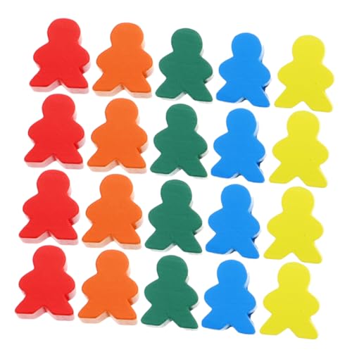 WOONEKY 50 Stück Bunte Holz Spielfiguren Ersatzteile für Brettspiele Farbenfrohe Holz Bauern Spielfiguren Vielseitig Einsetzbar für Familien Klassenzimmer und Outdoor Spiele WOONEKY 50 Stück Bunte Holz Spielfiguren Ersatzteile für Brettspiele Farbenfrohe Holz Bauern Spielfiguren Vielseitig Einsetzbar für Familien Klassenzimmer und Outdoor Spiele von WOONEKY