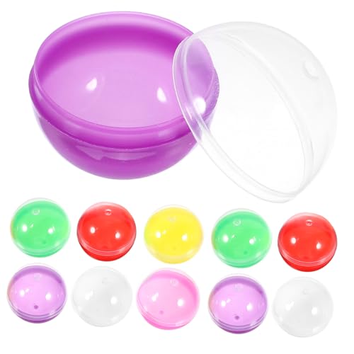 WOONEKY 50 Stück Gasschale, Kaugummi Spielzeug, Befüllbare Kugel, Plastikkapseln, Leere Bälle, Befüllbare Plastikbälle, Greifautomatenball, Farbige Runde Kapseln, Spielzeug, Kleine Bälle, WOONEKY 50 Stück Gasschale, Kaugummi Spielzeug, Befüllbare Kugel, Plastikkapseln, Leere Bälle, Befüllbare Plastikbälle, Greifautomatenball, Farbige Runde Kapseln, Spielzeug, Kleine Bälle, von WOONEKY
