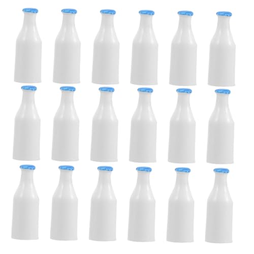 WOONEKY 50 Stück Maßstab Realistische Puppenhaus Dekoration Robuste Kunststoffflaschen für Kreative DIY Projekte und Detailreiche Küchenmodelle WOONEKY 50 Stück Maßstab Realistische Puppenhaus Dekoration Robuste Kunststoffflaschen für Kreative DIY Projekte und Detailreiche Küchenmodelle von WOONEKY