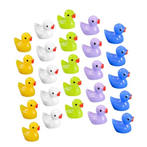 WOONEKY 50 Stück Mini Ente Figuren Niedliche Kunstharz Deko für Garten Auto und DIY Bastelprojekte Robuste für Fröhliche WOONEKY 50 Stück Mini Ente Figuren Niedliche Kunstharz Deko für Garten Auto und DIY Bastelprojekte Robuste für Fröhliche von WOONEKY