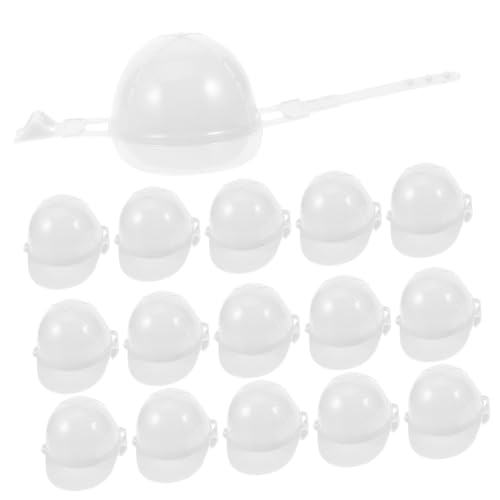 WOONEKY 50 Stück Minihelme Kunststoff Mini Schutzhelm Weiß für Puppen DIY Partydeko Mini Bauhelm Zubehör für Geburtstagsfeiern Halloween und Outdoor Aktivitäten WOONEKY 50 Stück Minihelme Kunststoff Mini Schutzhelm Weiß für Puppen DIY Partydeko Mini Bauhelm Zubehör für Geburtstagsfeiern Halloween und Outdoor Aktivitäten von WOONEKY