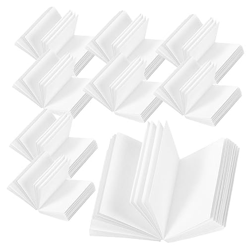 WOONEKY 50 Stück Puppenhaus Zubehör Leere DIY Mini Bücher Bemalbare Miniatur Deko für Puppenhaus Arbeitszimmer Kreative Bastelmaterialien WOONEKY 50 Stück Puppenhaus Zubehör Leere DIY Mini Bücher Bemalbare Miniatur Deko für Puppenhaus Arbeitszimmer Kreative Bastelmaterialien von WOONEKY