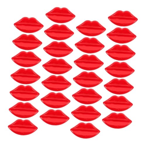WOONEKY 50 Stück Teiliges Puppenlippen Dekorationsset Bunte Große Lippen Knöpfe DIY Gesichtszubehör für Puppen Besondere Kleidungsknöpfe Lebendige Mundteile für Handgefertigte WOONEKY 50 Stück Teiliges Puppenlippen Dekorationsset Bunte Große Lippen Knöpfe DIY Gesichtszubehör für Puppen Besondere Kleidungsknöpfe Lebendige Mundteile für Handgefertigte von WOONEKY