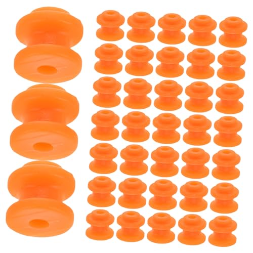 WOONEKY 50 Stück Teiliges Riemenscheiben Kunststoff Single Groove Pulley Kit Einfach zu Montieren Robustes Zahnriemenscheibengetriebe für Lernzwecke DIY Modellbau Rc Zubehör von WOONEKY