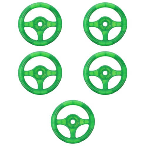 WOONEKY 5st Lenkrad Eines Spielzeugfahrzeugs Simuliertes Lenkrad Hinterhof-spielrad Lenkrad Für Kinder Kinderfahrzeug Schwenklenkrad Lenkradspielzeug Für Kleinkinder Auto Plastik Green WOONEKY 5st Lenkrad Eines Spielzeugfahrzeugs Simuliertes Lenkrad Hinterhof-spielrad Lenkrad Für Kinder Kinderfahrzeug Schwenklenkrad Lenkradspielzeug Für Kleinkinder Auto Plastik Green von WOONEKY