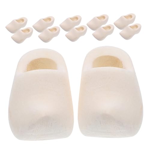 WOONEKY 6 Paar Zubehör Holz Clog Art Clogs Projekte Zubehör Micro DIY Holz Dutch Inch Schuhe Basteln Niederlande Puppenhaus Puppe Blanko Dekorationen Basteln Miniatur Unvollendet Mini WOONEKY 6 Paar Zubehör Holz Clog Art Clogs Projekte Zubehör Micro DIY Holz Dutch Inch Schuhe Basteln Niederlande Puppenhaus Puppe Blanko Dekorationen Basteln Miniatur Unvollendet Mini von WOONEKY