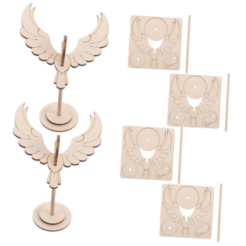 WOONEKY 6 Stück DIY Balance Bird Holzspielzeug Teiliges Kreativ und Motorikspielzeug für Balancierender Adler Geschicklichkeit und Konzentration für Lernprojekte und Schreibtischdeko WOONEKY 6 Stück DIY Balance Bird Holzspielzeug Teiliges Kreativ und Motorikspielzeug für Balancierender Adler Geschicklichkeit und Konzentration für Lernprojekte und Schreibtischdeko von WOONEKY