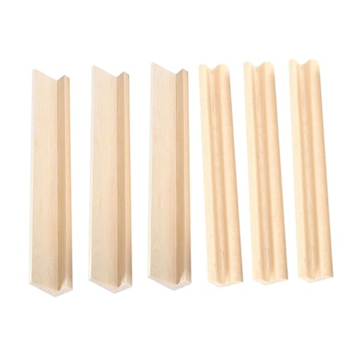 WOONEKY 6 Stück DIY Holz Domino Tabletts Teiliges Ästhetische Halter für Dominosteine Mexikanischer Zug Mahjong Anzeige Dekorative Buchstabenstützen für Kreative Projekte WOONEKY 6 Stück DIY Holz Domino Tabletts Teiliges Ästhetische Halter für Dominosteine Mexikanischer Zug Mahjong Anzeige Dekorative Buchstabenstützen für Kreative Projekte von WOONEKY