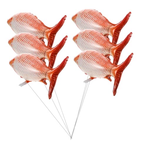 WOONEKY 6 Stück Fischförmige Folienballons aus Aluminium für Feierlichkeiten Geburtstagsdekoration und Hochzeiten Charmante Designs Einfach zu Verwenden und Aufblasbar WOONEKY 6 Stück Fischförmige Folienballons aus Aluminium für Feierlichkeiten Geburtstagsdekoration und Hochzeiten Charmante Designs Einfach zu Verwenden und Aufblasbar von WOONEKY
