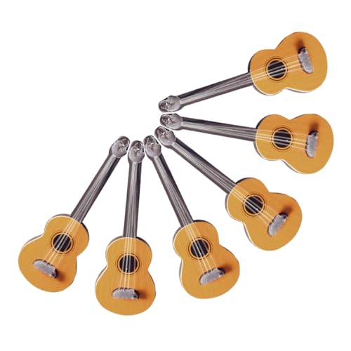 WOONEKY 6 Stück Musikinstrument Deko für Puppenhäuser Fotografie Requisiten Charmante Sammlerstücke für Musikliebhaber und DIY Projekte WOONEKY 6 Stück Musikinstrument Deko für Puppenhäuser Fotografie Requisiten Charmante Sammlerstücke für Musikliebhaber und DIY Projekte von WOONEKY