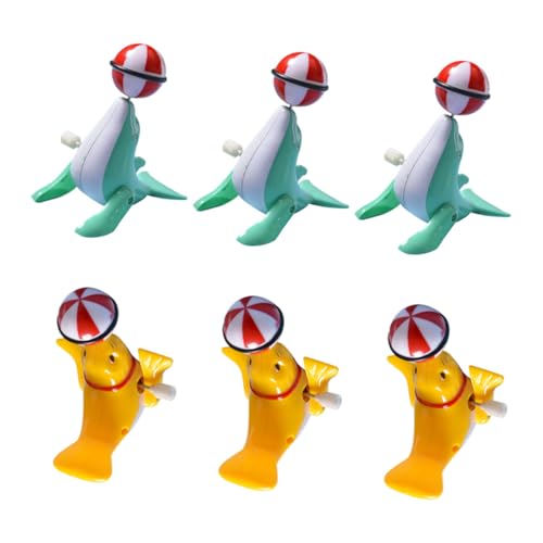 WOONEKY 6 Stück Teiliges Aufziehspielzeug Modelle aus Bunte Tiere Geschenkidee Zufällige Farbe Zufällige Farbe WOONEKY 6 Stück Teiliges Aufziehspielzeug Modelle aus Bunte Tiere Geschenkidee Zufällige Farbe Zufällige Farbe von WOONEKY