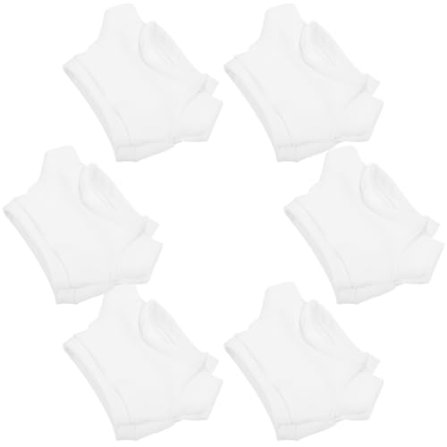 WOONEKY 6 Stück Teiliges Bärenkleidung für Plüschtiere Weiche T Shirts für Teddybären Leicht Auszuziehen für Kreative Spielzeiten und von WOONEKY
