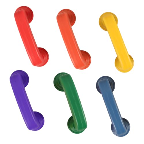 WOONEKY 6 Stück Teiliges Bunte Kunststoff Flüstertelefone mit Akustischem Feedback Pädagogisches Sprachspielzeug für Erwachsene Fördert Aussprache und Sprechtherapie im Klassenzimmer WOONEKY 6 Stück Teiliges Bunte Kunststoff Flüstertelefone mit Akustischem Feedback Pädagogisches Sprachspielzeug für Erwachsene Fördert Aussprache und Sprechtherapie im Klassenzimmer von WOONEKY